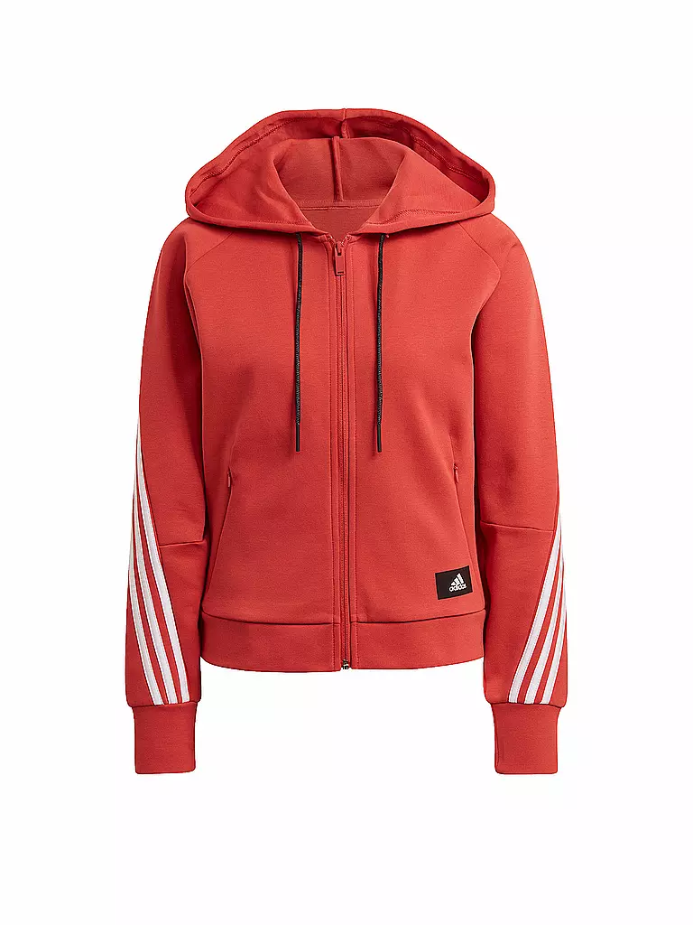 ADIDAS Damen Kapuzenjacke 3 Streifen